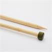 KnitPro - Straight Single Point Knitting Needles - Bamboo 33cm x 3.50mm